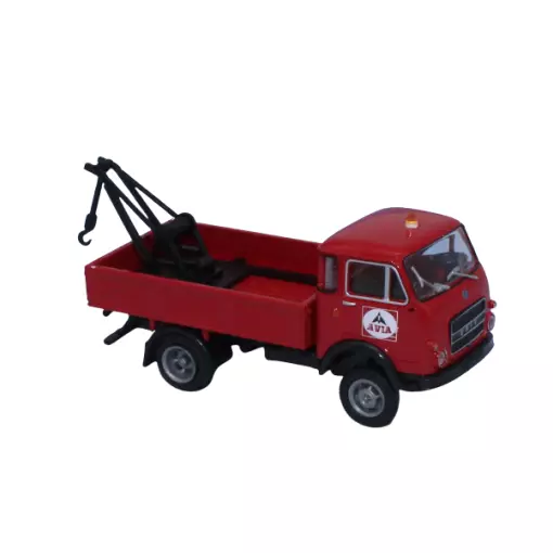 OM UNIC "Avia" bergingswagen, rode kleur SAI 2974 - HO 1/87 - EP III