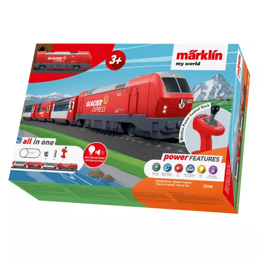 Set di partenza "Glacier Express" - Märklin My World 29348 - HO 1/87