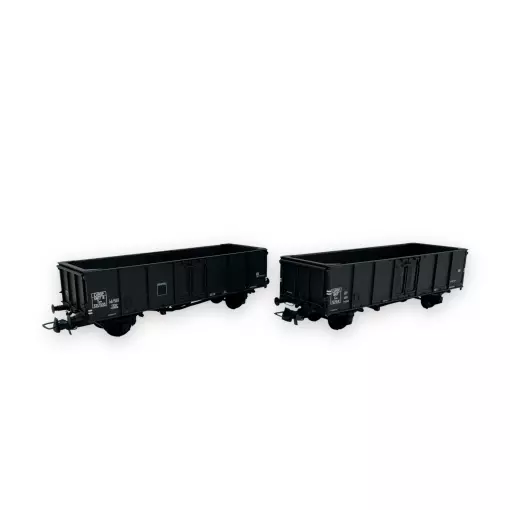 Set de 2 wagons tombereaux "Villach" - R37-HOP43003C - HO 1/87 - SNCF - Ep III - 2R