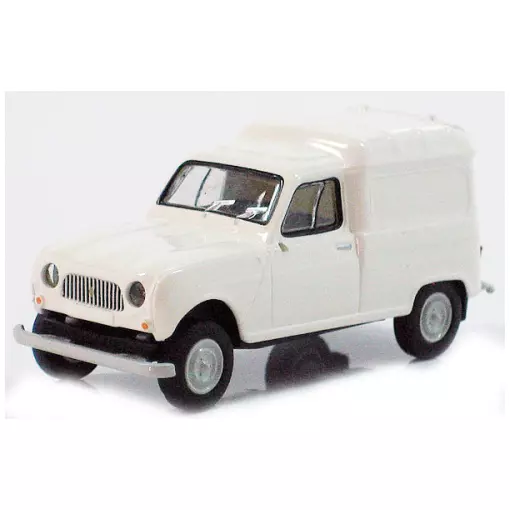 Renault 4 fourgonnette 1961 livrée blanche