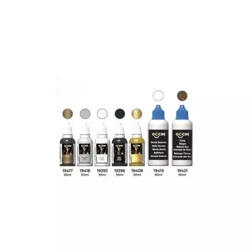 Pack de peinture acrylique pour bateau Black Swan - Occre 90564