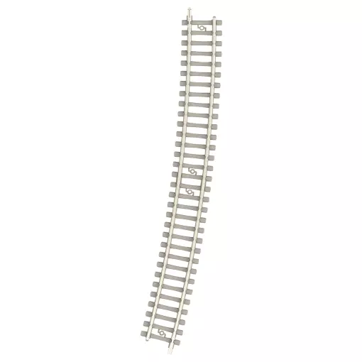 RAIL COURBE TRAVERSES BÉTON - MINITRIX 14518 - N 1/160 - CODE 60 - RAYON 492,6MM - 2R