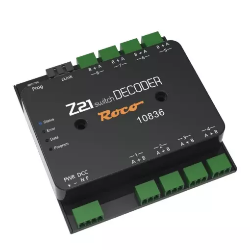 Z21 Módulo de Interruptores para 8 Interruptores o 16 Lámparas Tipo Accesorios - ROCO 10836 - Universal