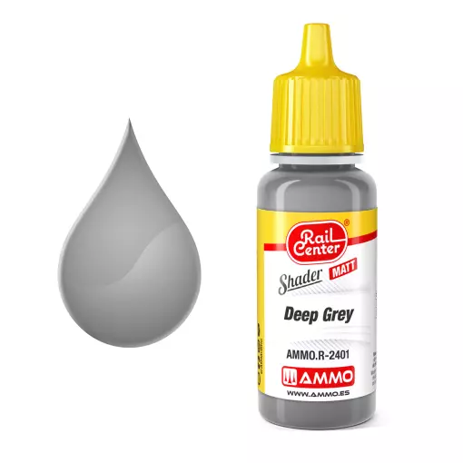 Ombrage mat gris foncé - Ammo 4602401