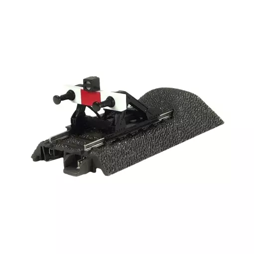 Rail avec butoir et éclairage Marklin 24978 - 77,5 mm - HO : 1/87 - Code 83 - Voie C