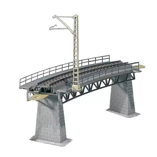 FALLER Compound Ramp 120471 188 x 71 mm - R : 473.5 mm - HO 1 : 87