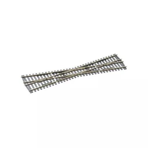 12° long crossbar Peco SLE194 Electrofrog 249 mm code 75 - HO 1/87