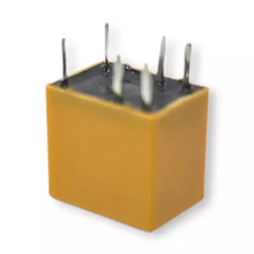 Relè miniaturizzato Esu 51963 - 16 Volt - per il controllo dei carichi del decoder