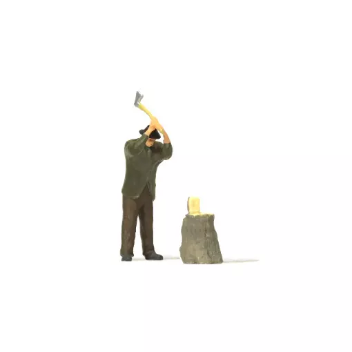 Character cutting wood