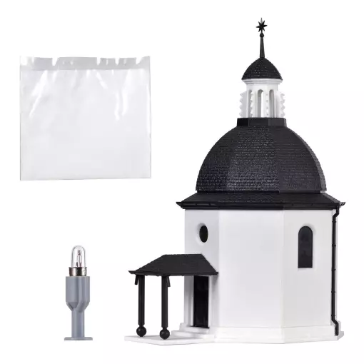 Miniature chapel kit Vollmer 47612 - N 1/160 - 55 x 75 x 103 mm