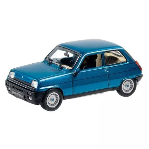 Voiture Renault R5 Alpine - REE MODELES CB161 - HO 1/87 - Bleue Métal
