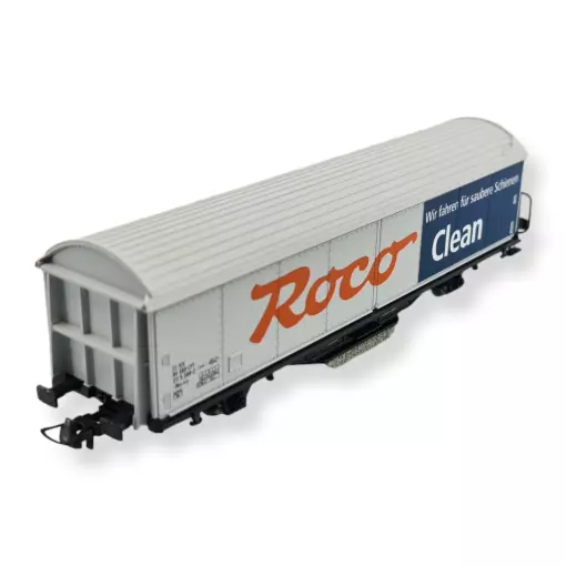 Wagon nettoyeurs de rails Roco 46400 - HO : 1/87 - Roco Clean