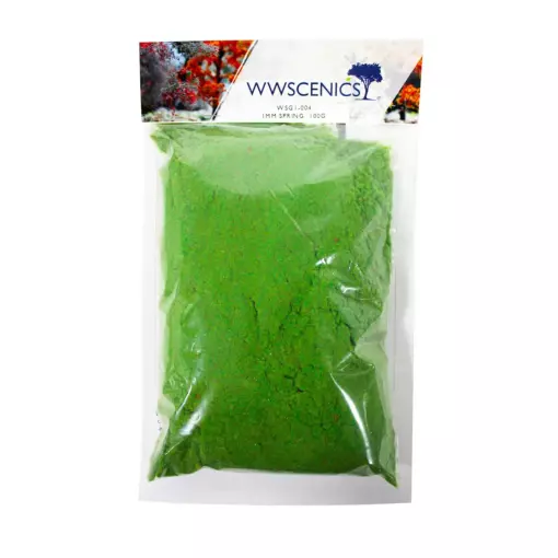 Gazon statique 1 mm, 100 g - wwscenics WSG1004