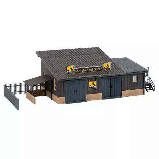 Commerce de charbon "Dorer" - Faller 120271 - HO 1/87 - EP I