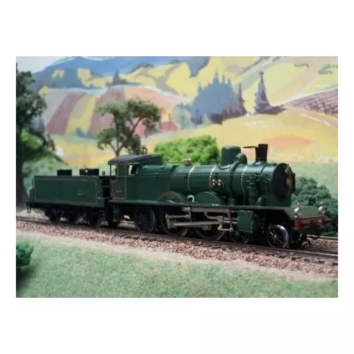 [Kit châssis seul] Locomotive à Vapeur AMF87 E163C Kit 5-221A - HO 1/87 - SNCF