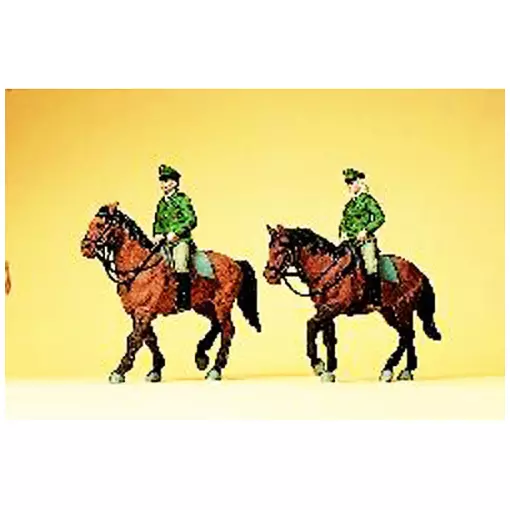 German policemen on horseback II