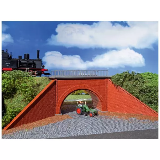 Baksteentunnel - VOLLMER 42514 - HO 1/87e - 100/300 x 63 x 80 mm