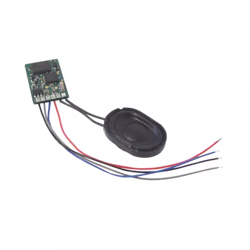 Módulo de sonido con altavoz para descodificador PIKO 46192 - N 1/160