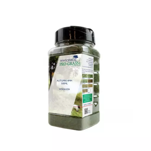 Fibres herbe d'automne - WWScenics WSG6-026 - 4mm - 500ml
