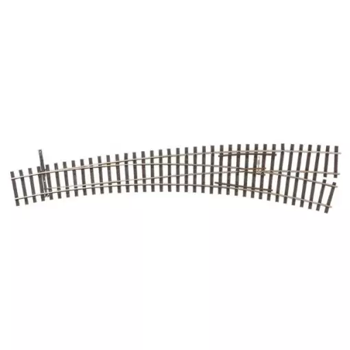 Aiguillage courbe à droite 20.7°/32.7° - Tillig Bahn 85313