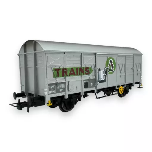 Gedeckter Güterwagen mit 2 Achsen 80. Geburtstag - JOUEF HJ6292 - HO 1/87 - SNCF - EP IV - 2R