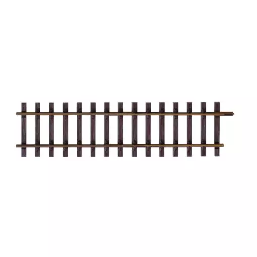 Lot de 5 rails droits de compensation de longueur 110 mm HO 1/87 Tillig Bahn 85139