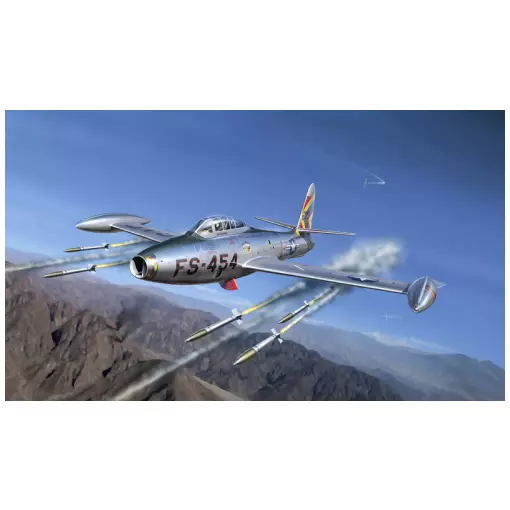 Avion de chasse F-84 G Thunderjet - Italeri 1321 - 1/72 