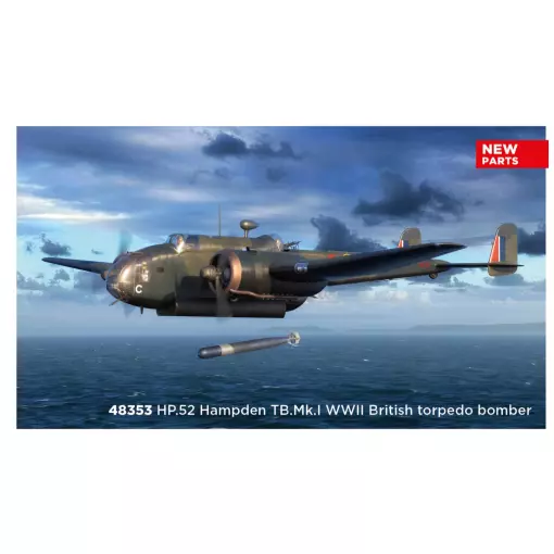 Avion HP.52 Hampden TB MK. I - ICM 48353 - 1/48