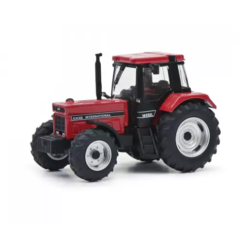 Case 1455 XL Tractor - Red - SCHUCO 452660800 - HO 1/87