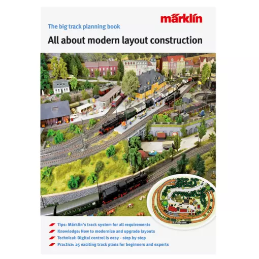 Livre de Réseaux ferroviaire et plans de voies - Anglais MARKLIN 3061