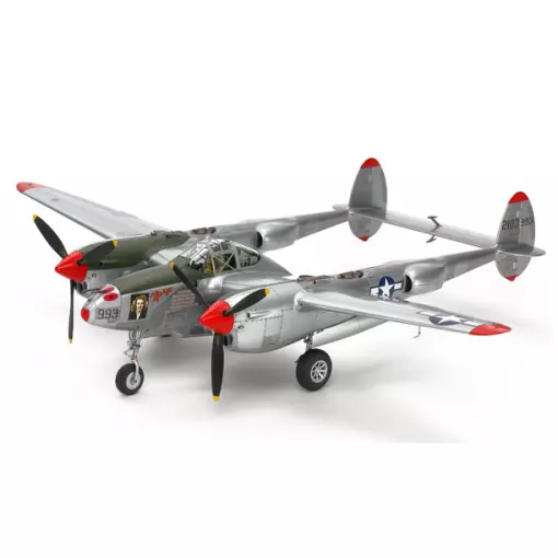 Avion de chasse - Lockheed P-38J Lightning - Tamiya 61123 - Echelle 1/48