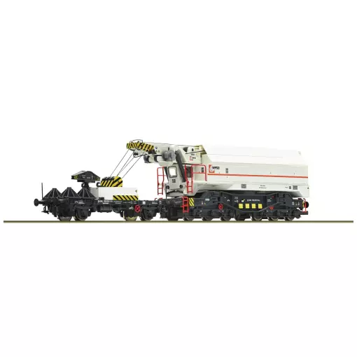 Digital railway crane Roco 79039 - HO : 1/87 - SERSA - EP VI