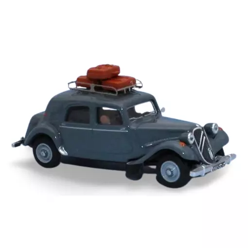 Citroën Traction 11B 1952 gris bruyère - SAI 1813 - HO 1/87