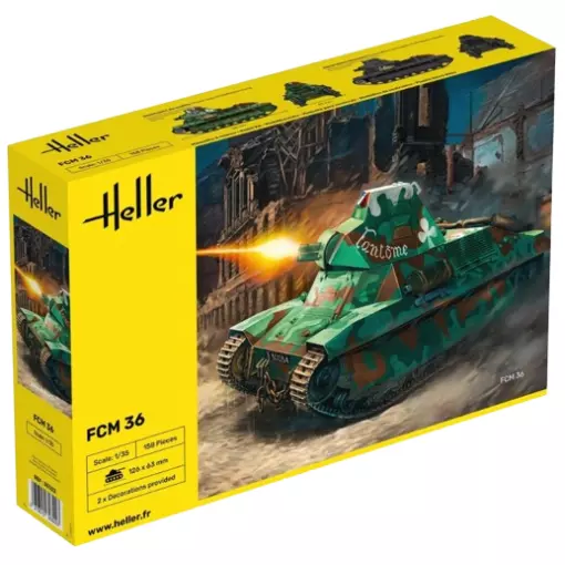 Char FCM36 - Heller 30322 - 1/35