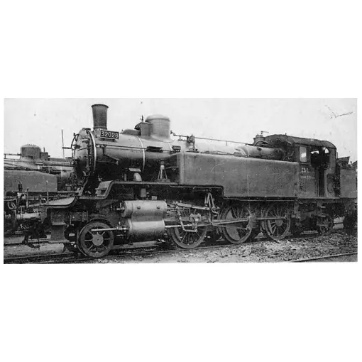 Locomotiva a vapore 131 32028 - Fulgurex 2285/2 - HO 1/87 - EST - Ep II - Suono digitale - 2R