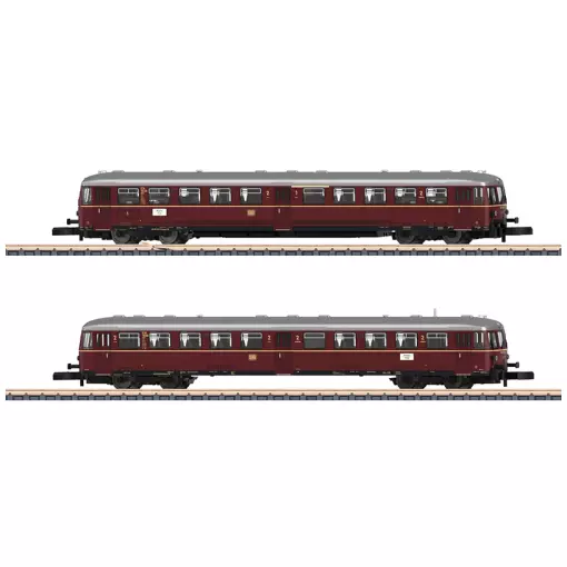 Automotrice à accumulateurs série ETA 150 avec voiture-pilote série ESA 150 - Märklin 88250 - Z 1/220 - DB - Ep III - 2R