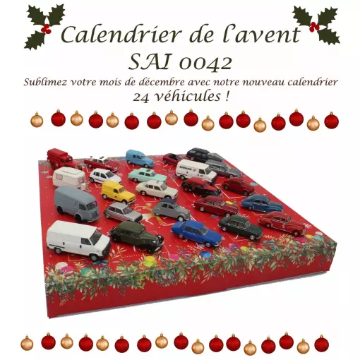 Advent calendar special vehicles - Christmas - SAI 0042 - HO 1/87