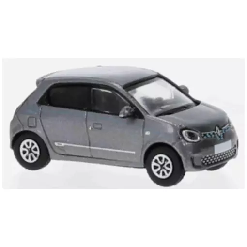 Renault Twingo III gris lunaire métallisé 2019 - SAI 7502 - 1/87