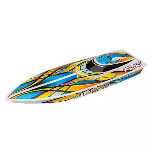 Blast RC Boat orange 100% RTR - Traxxas 38104-8-ORNG