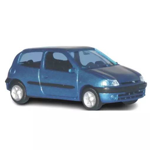 Renault Clio 2 - 3 doors - SAI 2284 - HO 1/87 - bleu lazuli métallisé