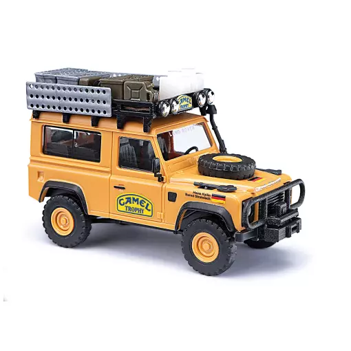 Land Rover Defender 90 - Camel Trophy 85 - Busch 54311 - HO 1/87