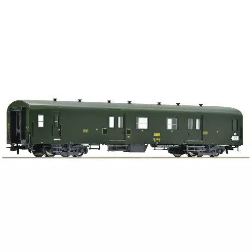 UIC-Y luggage van in green livery Roco 74359 - HO 1/87 - SNCF - EP IV