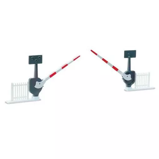 Modern level crossing, code 100, bar length 50 mm