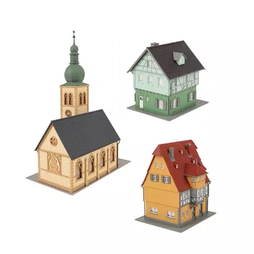 Coffret Vie de village - FALLER 190038 - HO 1/87