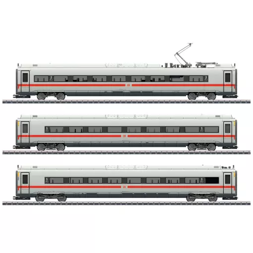 Set van 3 complementaire ICE 4 wagens Marklin 43724 - HO: 1/87 - DB / AG - EP VI