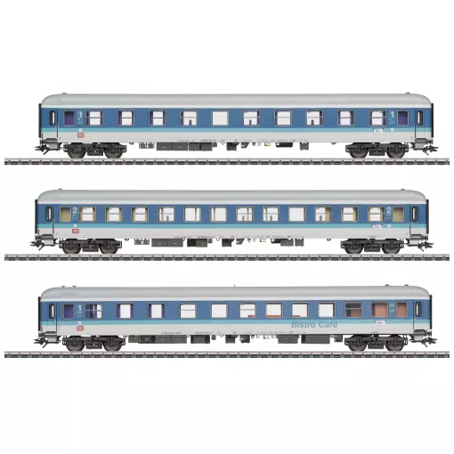 Coffret de voitures voyageurs InterRegio - Marklin 43900 - DB - Echelle HO 1/87ème - EP. V - 3R