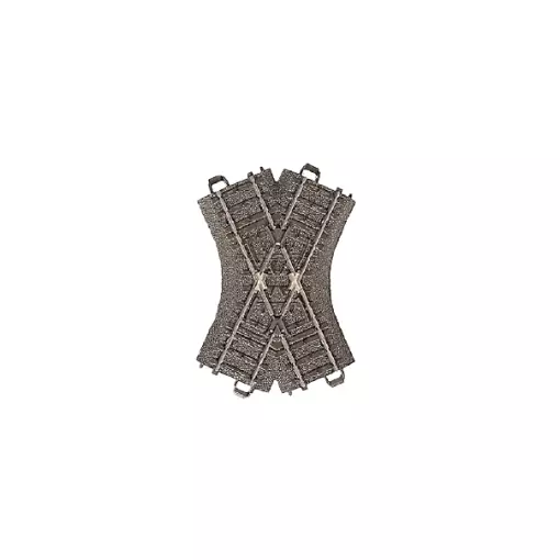 Croisement court 48,6° Marklin 24649 - 103,3 mm - HO : 1/87 - Code 83 - Voie C