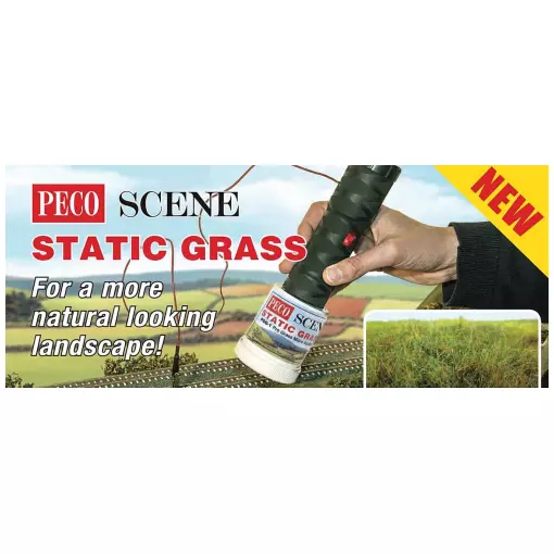 Static grass applicator