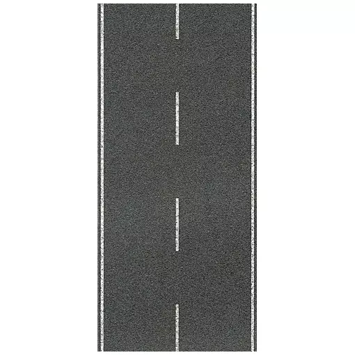 Carretera de hormigón de 2 carriles 100x8 cm