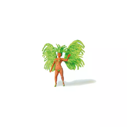 Figurine Danseuse de samba PREISER 29115 - HO 1:87